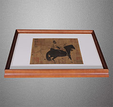 即墨书画装裱配框服务案例